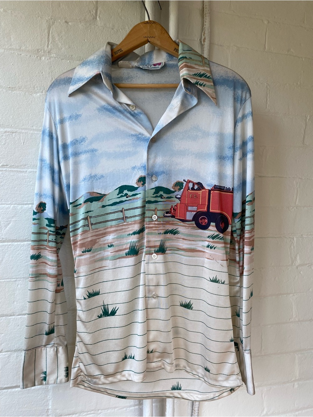 70s Huk-a-poo Shirt Fresh Out The Copacabana